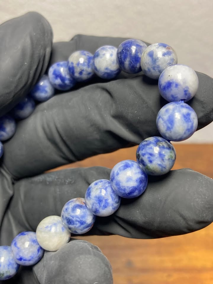 Pulsera Sodalita 8mm (Hilo elástico)