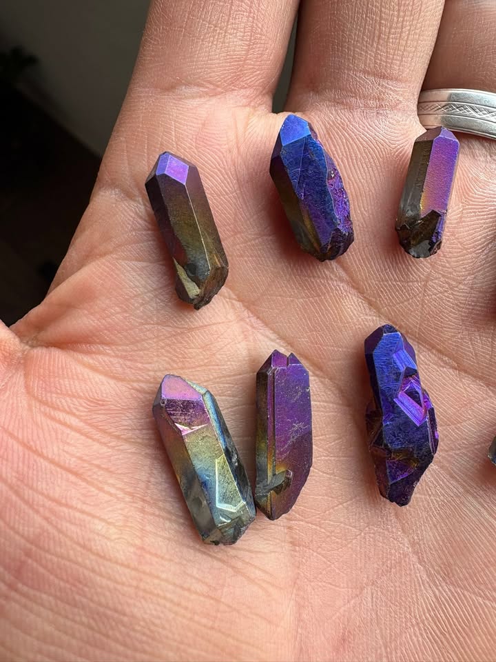 💎✨Pack 8 Cuarzos mini Aura