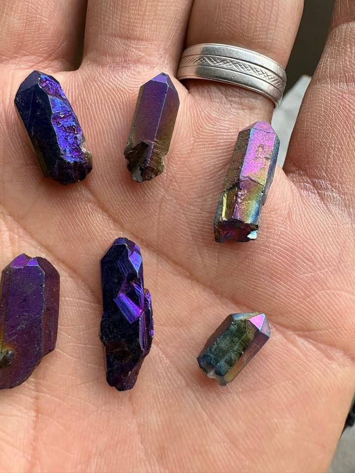 💎✨Pack 8 Cuarzos mini Aura