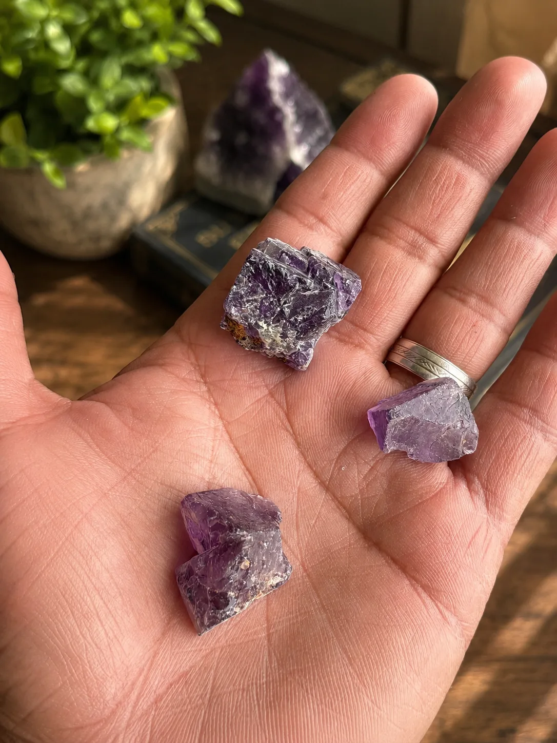 Fluorita Cúbica Fluorescente | Pieza Mineral de Colección